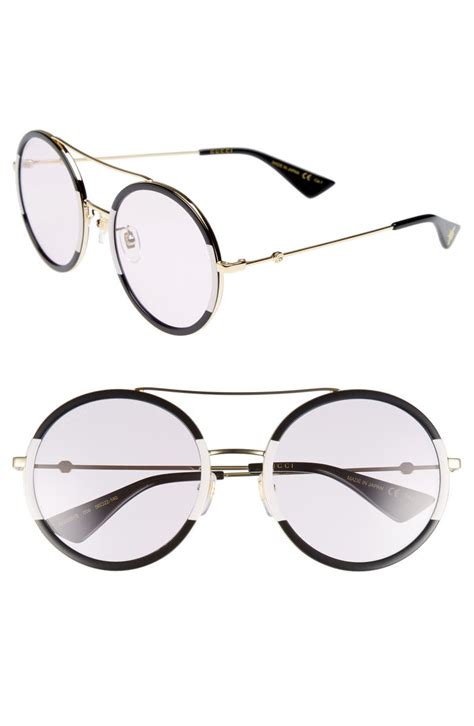 gucci 1034026 glasses|Gucci 56MM Round Sunglasses on SALE .